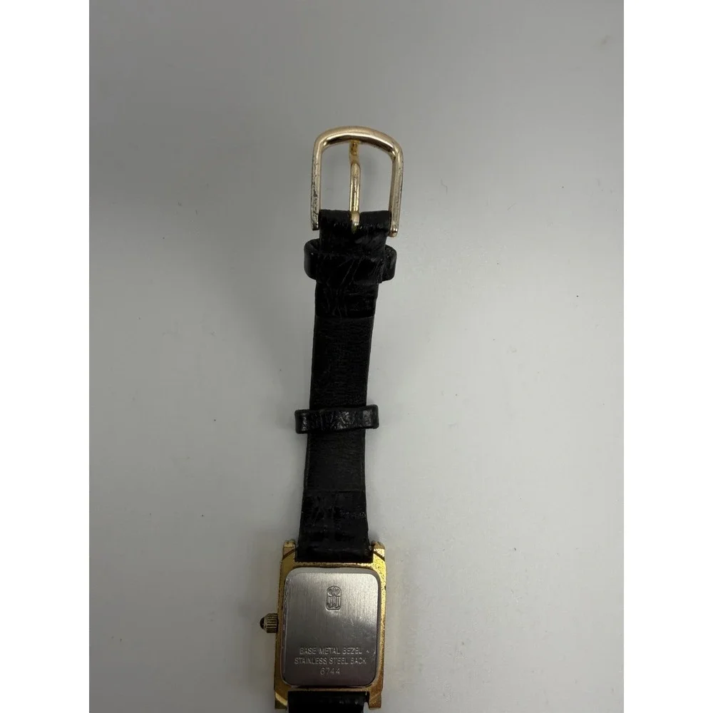 Jules Jurgensen 6744 New Battery Ladies Tank Watch 18MM 6